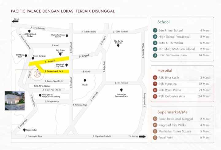 dijual rumah jl tapian nauli pasar 1