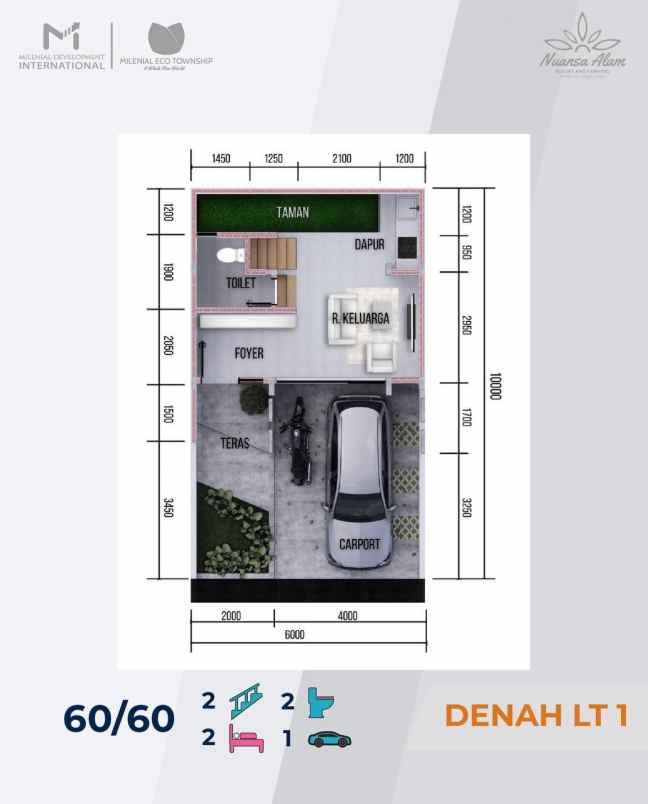 dijual rumah jl wangunsari cijengkol