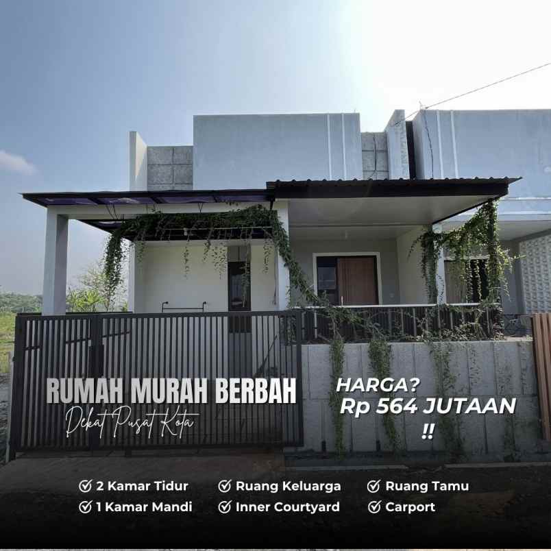 dijual rumah kalitirto berbah sleman