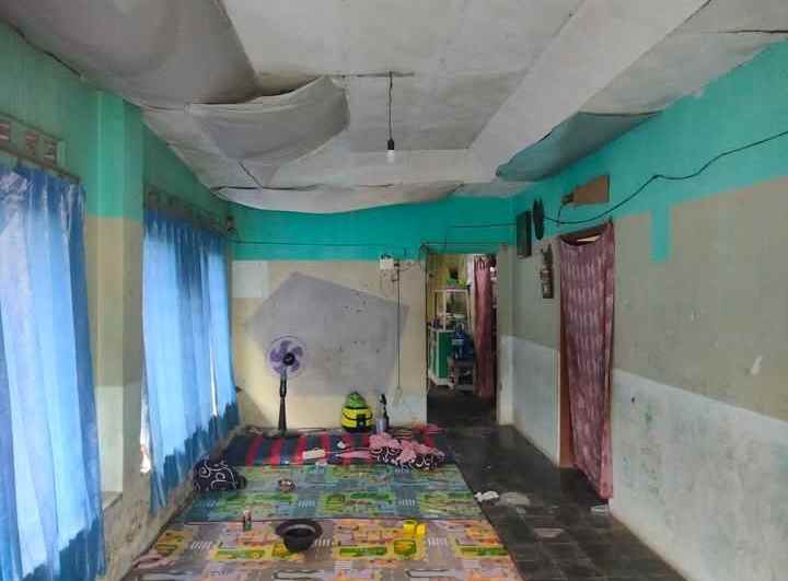 dijual rumah kampung kondisi apa adanya