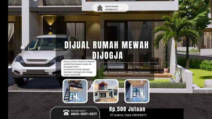 dijual rumah karta kirana residence 2