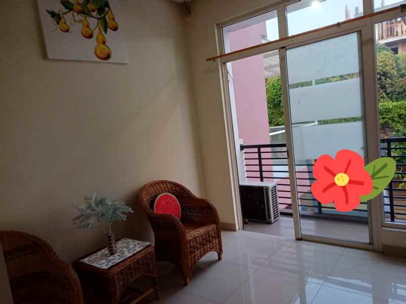 dijual rumah katamaram pik 3 lantai hadap selatan