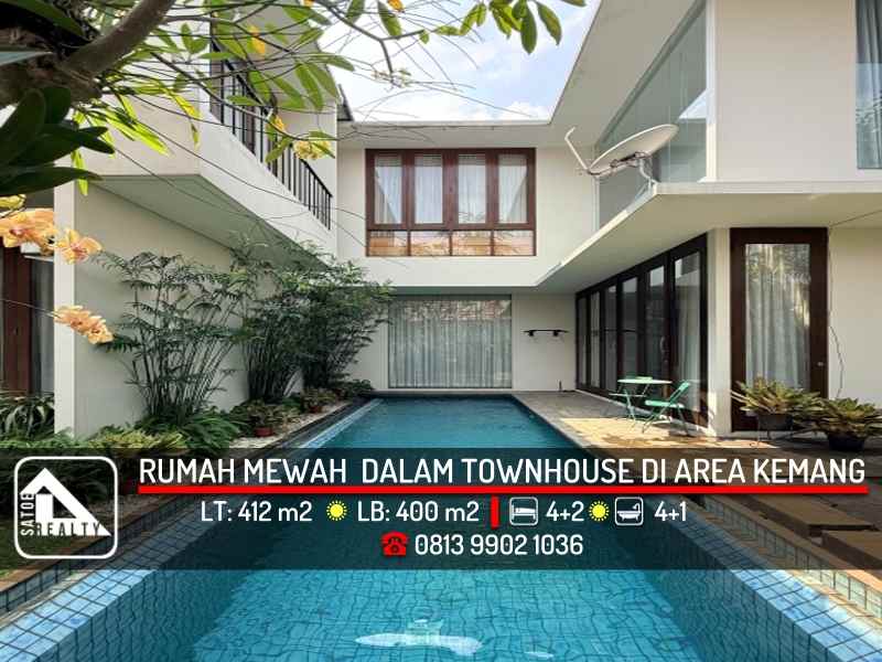 dijual rumah kemang bangka jakarta selatan