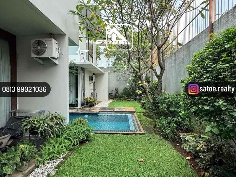 dijual rumah kemang bangka jakarta selatan