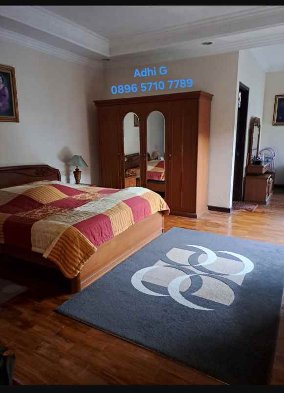 dijual rumah mewah lux di sayap dago bandung