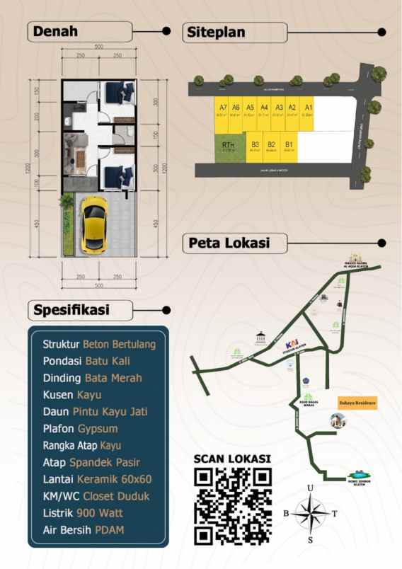 dijual rumah ngalas klaten selatan klaten