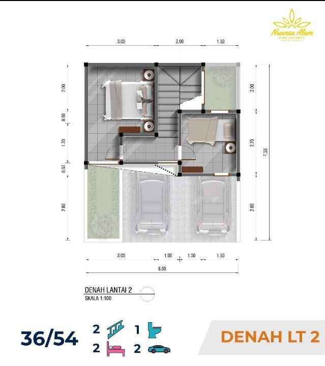 dijual rumah nuansa alam setiabudi