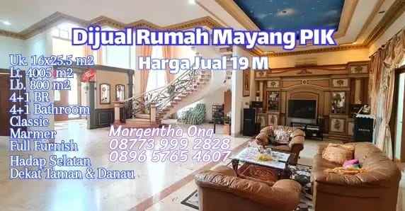 dijual rumah pantai indah kapuk