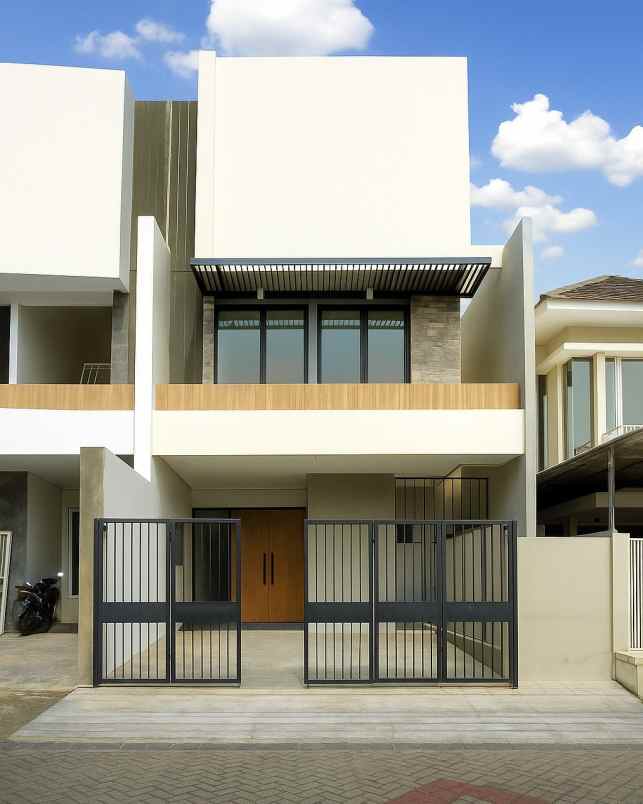 dijual rumah pantai mentari