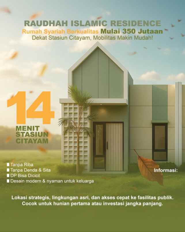 dijual rumah pasir putih depok