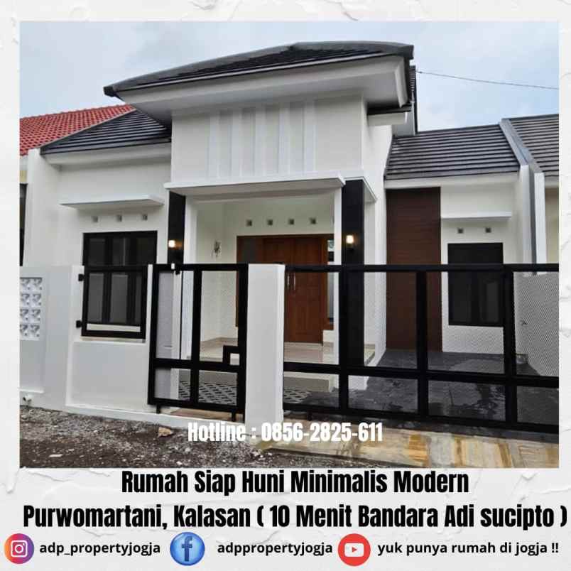 dijual rumah purwomartani kalasan sleman