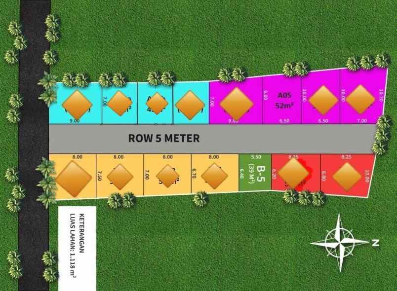 dijual rumah sawangan