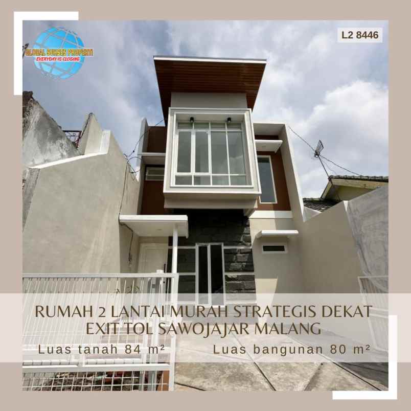 dijual rumah sawojajar