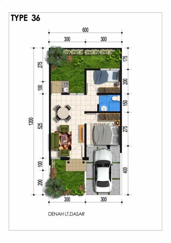 dijual rumah soekarno hatta kodya