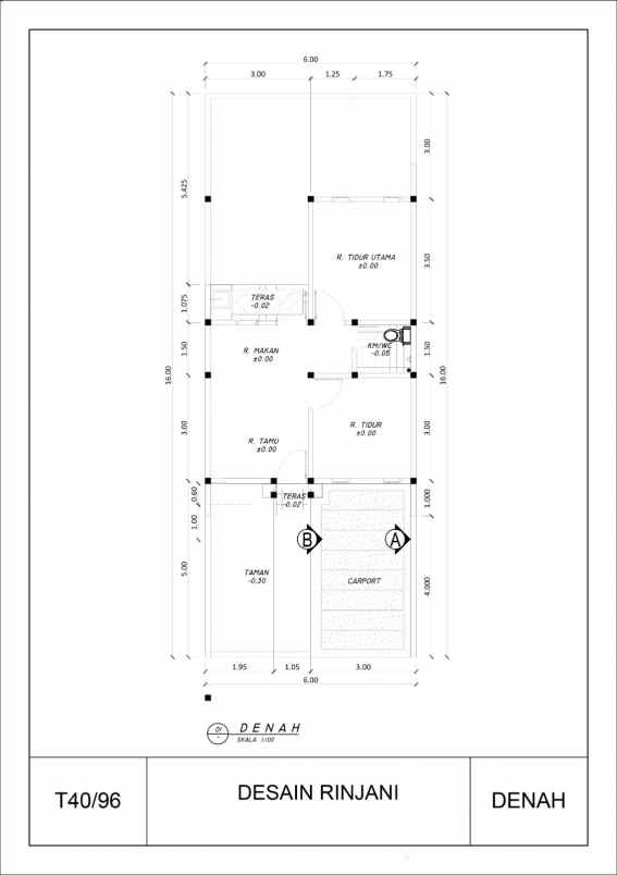 dijual rumah soekarno hatta kodya