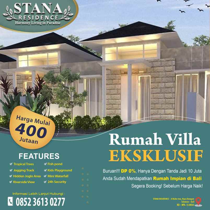 Stana Residence Villas Tropical House Resort Nuansa Villa Di Bali
