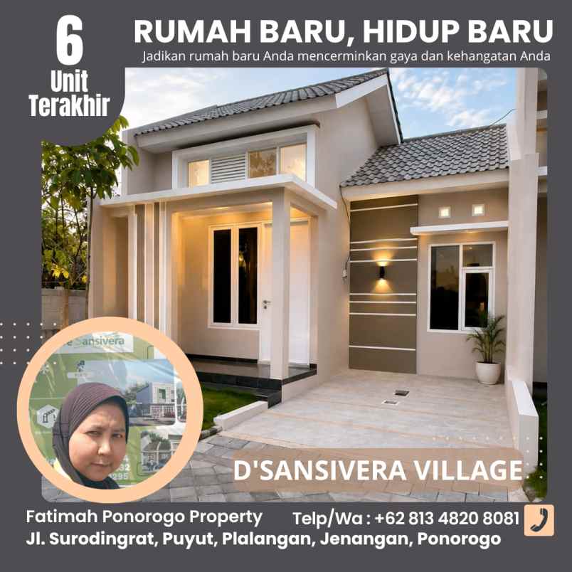 dijual rumah surodingrat puyut