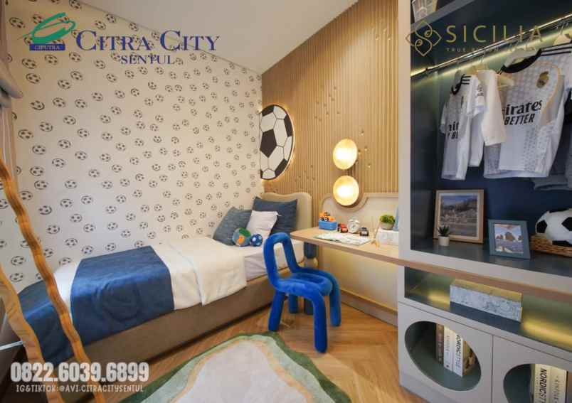 dijual rumah type 1 lantai 3 kamar tidur 2 kamar mandi