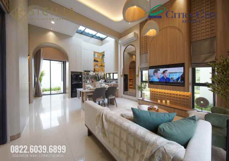 dijual rumah type 1 lantai 3 kamar tidur 2 kamar mandi