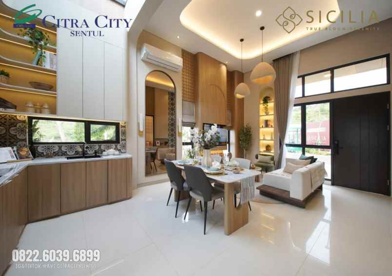 dijual rumah type 1 lantai 3 kamar tidur 2 kamar mandi