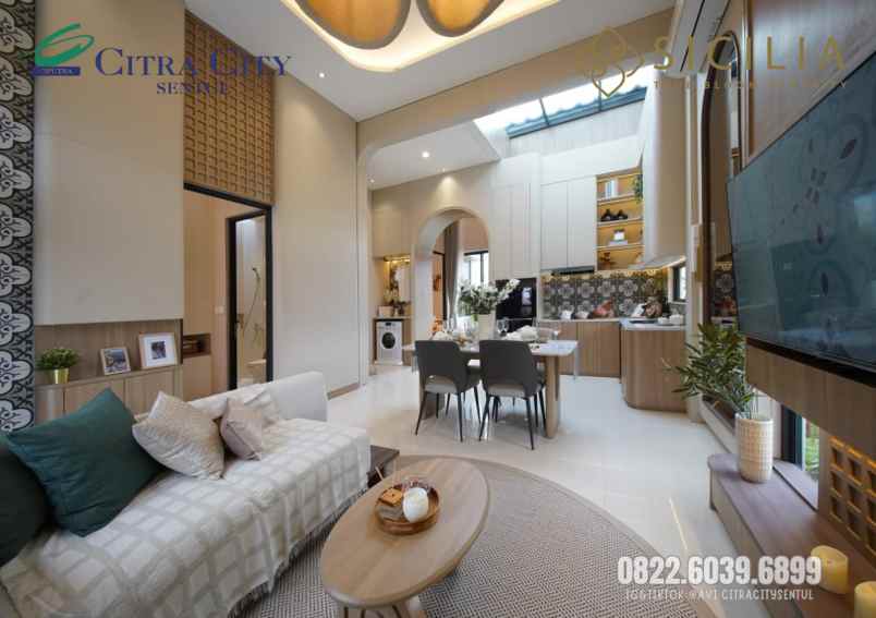 dijual rumah type 1 lantai 3 kamar tidur 2 kamar mandi