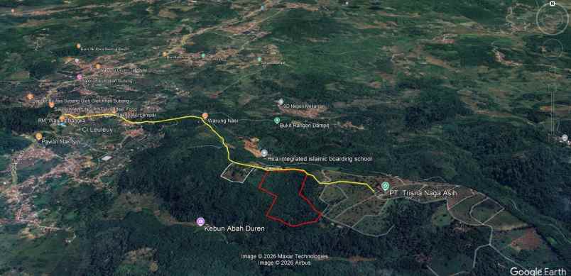 dijual tanah cijambe