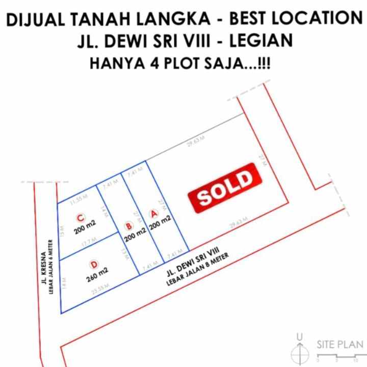 dijual tanah dewi sri kresna