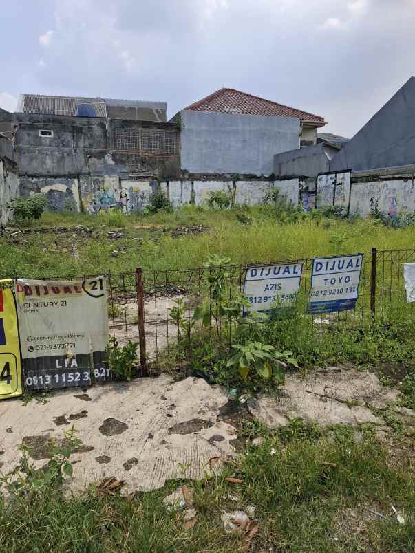 dijual tanah di pondok ranji tangsel