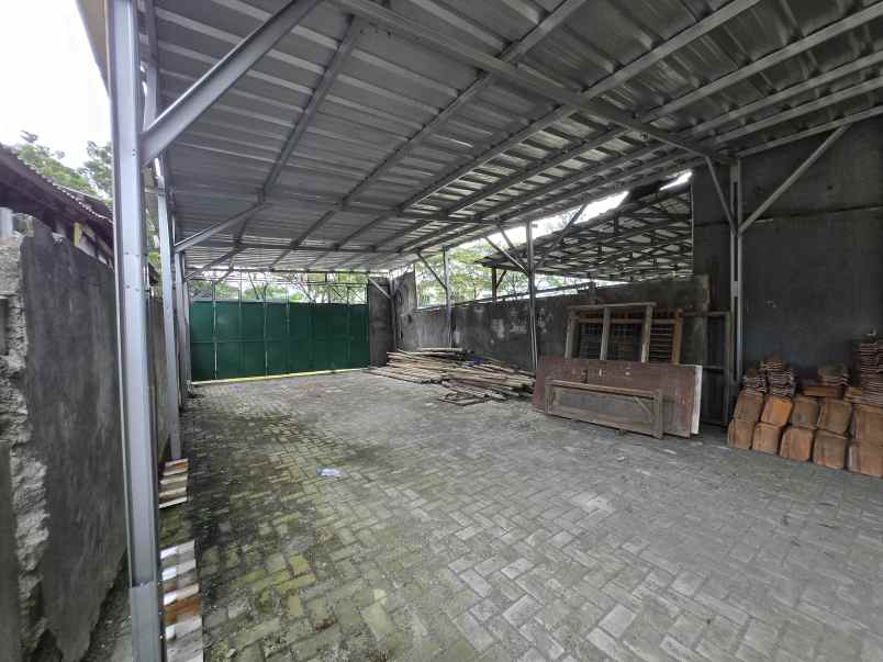 dijual tanah gudang di jalan utama tigaraksa tangerang