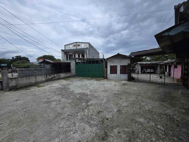 dijual tanah gudang di jalan utama tigaraksa tangerang