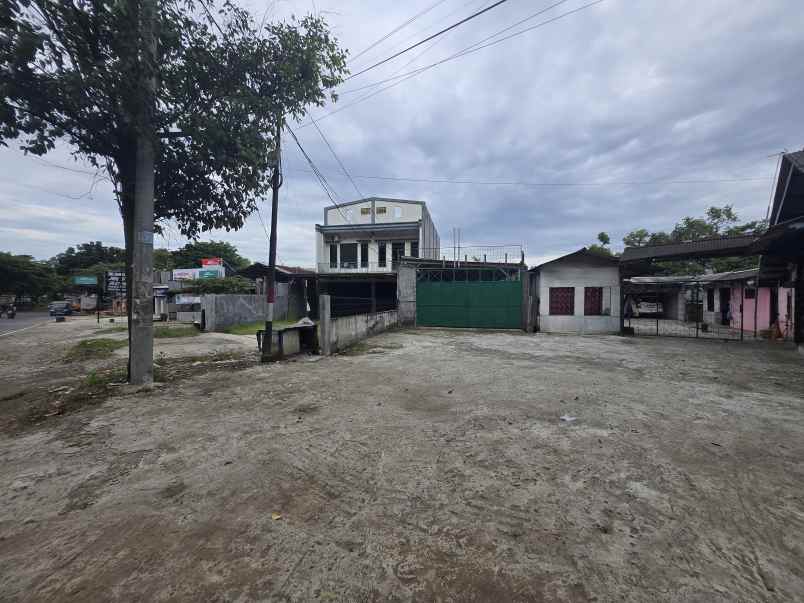 dijual tanah gudang di jalan utama tigaraksa tangerang