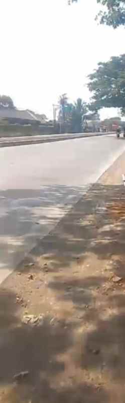 dijual tanah jalan pantura loarang