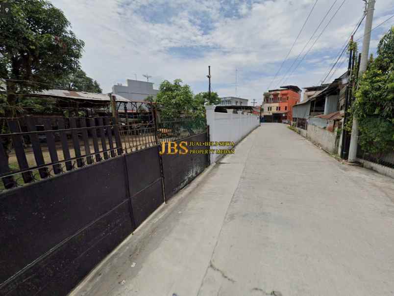 dijual tanah jalan sunggal simp jl