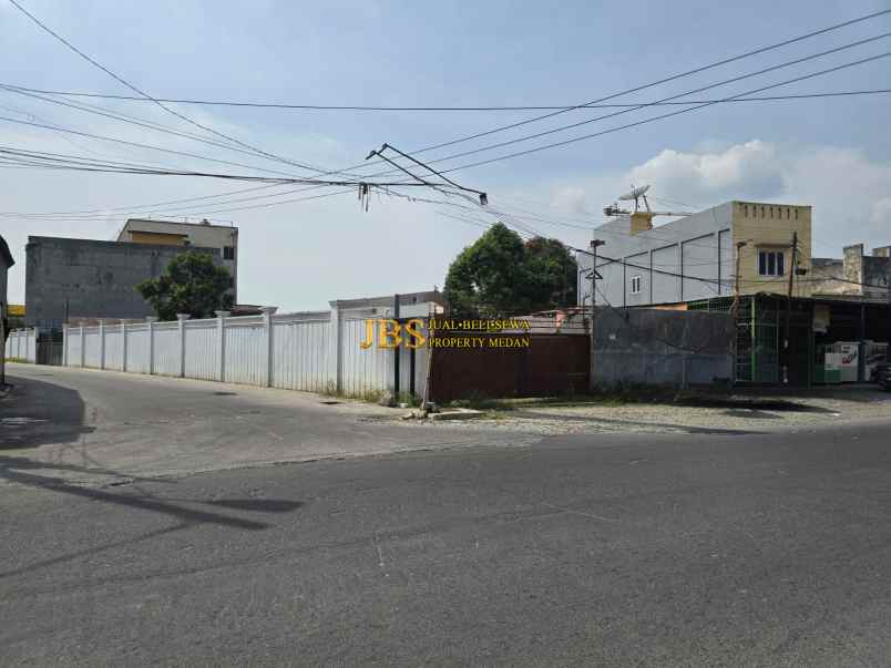 dijual tanah jalan sunggal simp jl