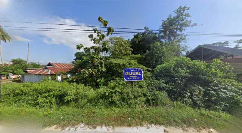 dijual tanah jl kandas kel matabubu kec