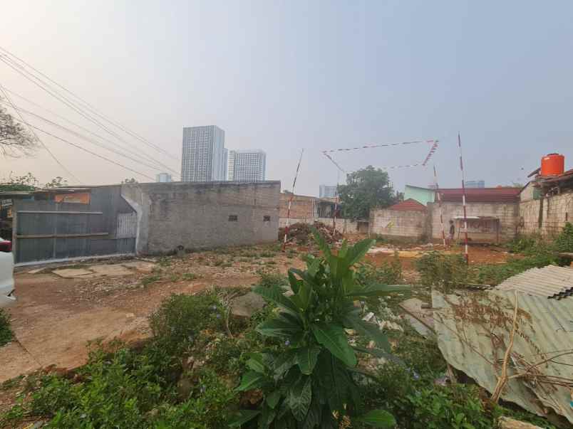 dijual tanah jl keramat cilandak timur