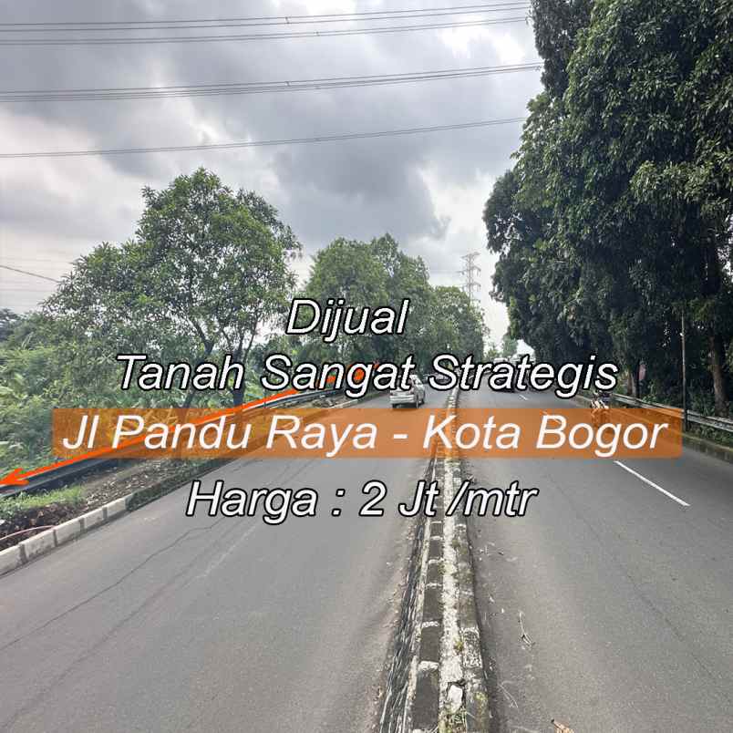 dijual tanah jl pandu raya