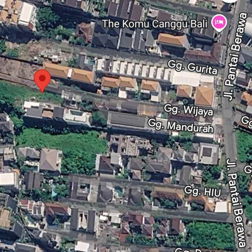 dijual tanah jl pantai berawa