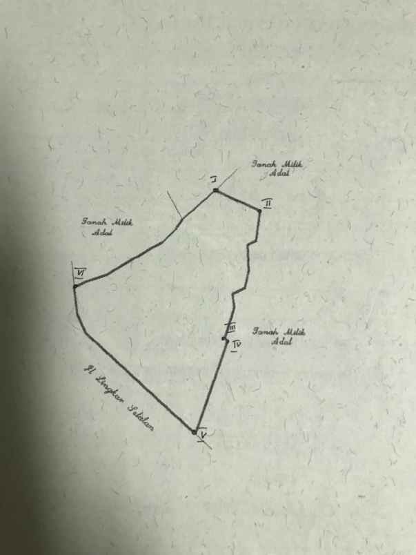 dijual tanah jl pelabuhan sukawarna