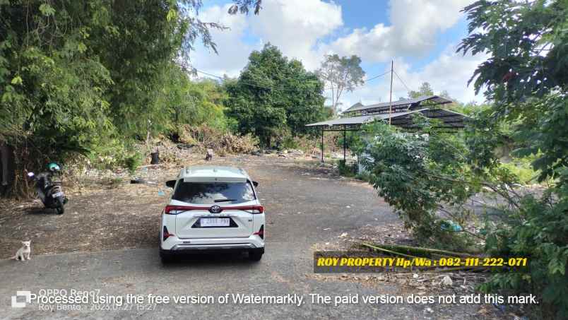 dijual tanah jl uluwatu jimbaran kuta