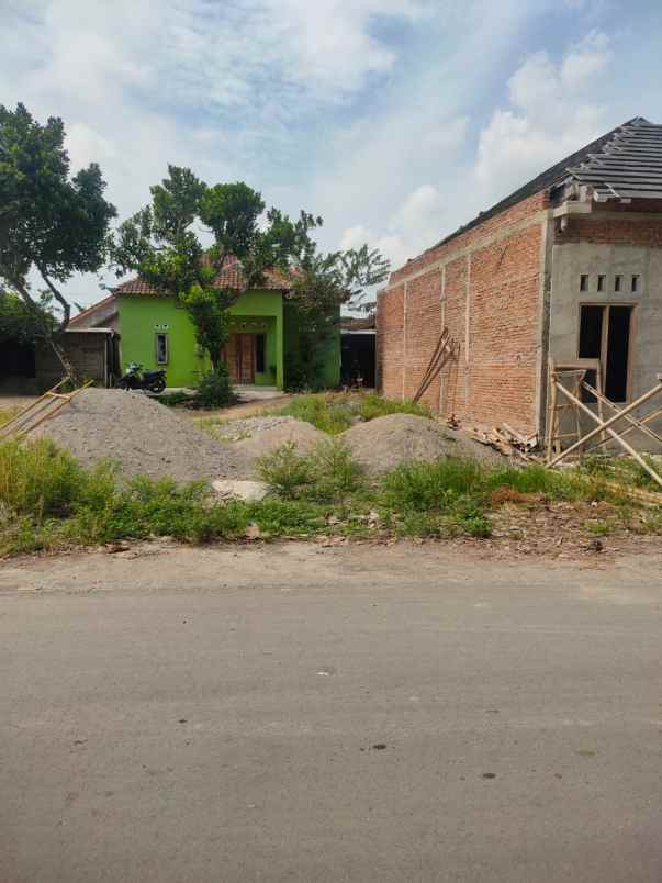 dijual tanah jl wonosari km 9