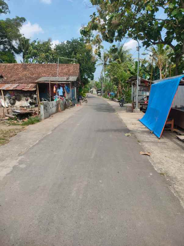 dijual tanah jl wonosari km 9