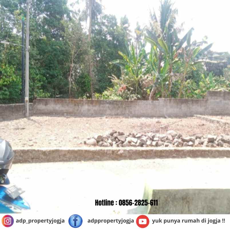 dijual tanah kavling di margomulyo seyegan sleman