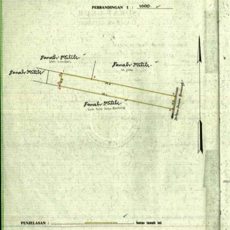 dijual tanah kedungu utara