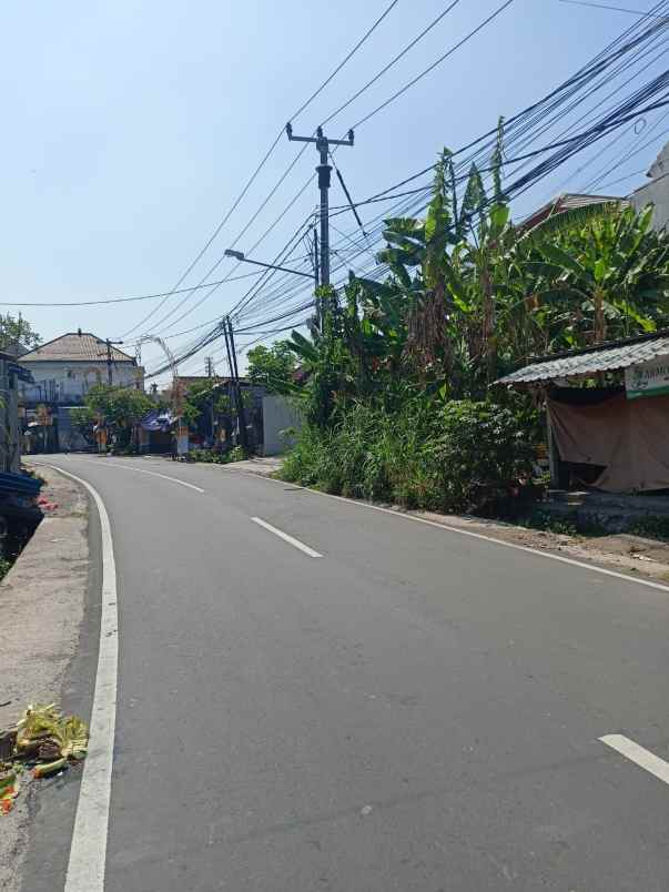dijual tanah lokasi jalan utama siulan denpasar timur