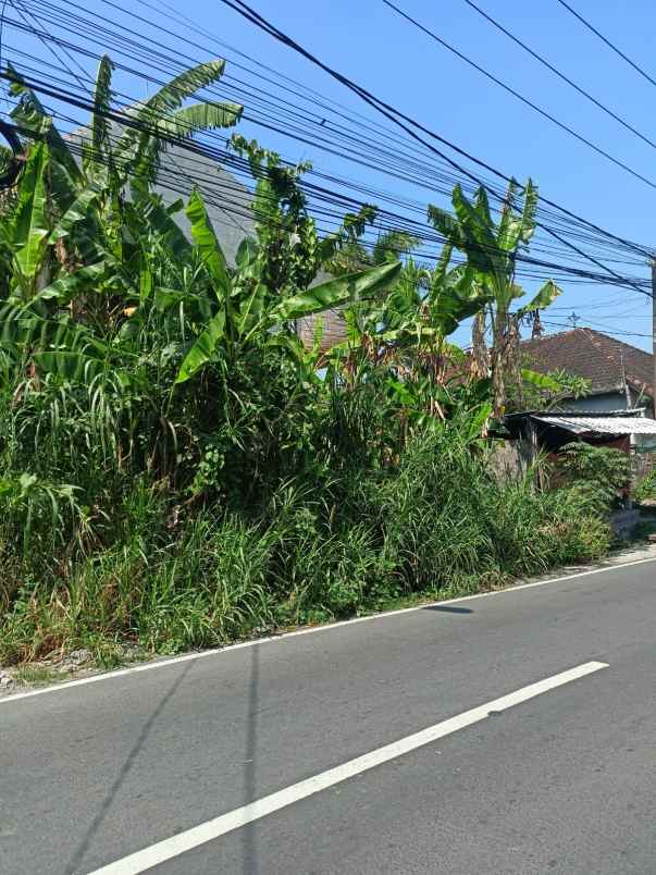 dijual tanah lokasi jalan utama siulan denpasar timur
