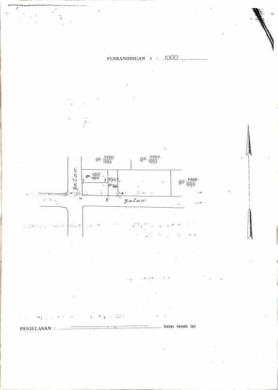 dijual tanah muding indah gatsu barat