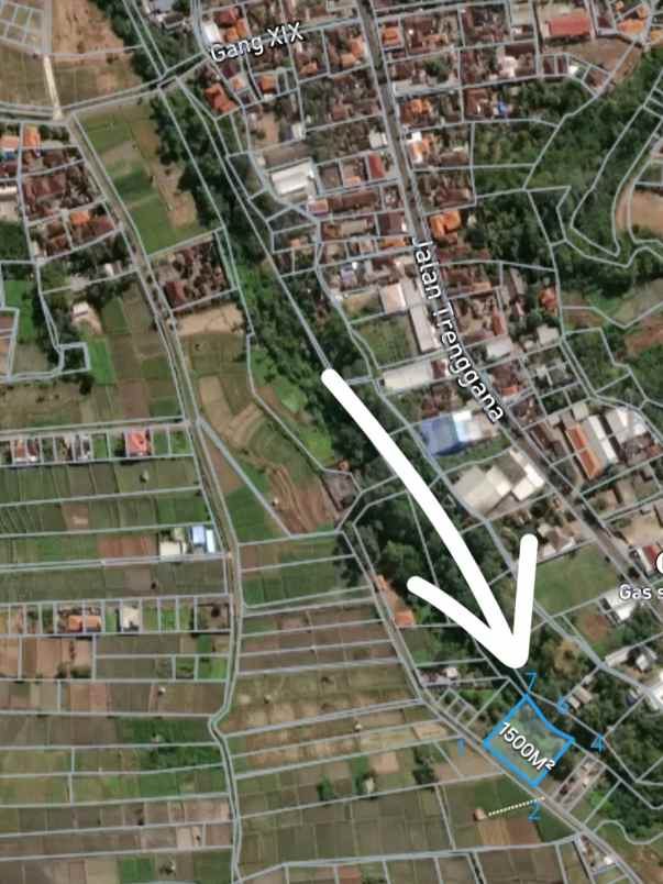 dijual tanah peguyangan kangin