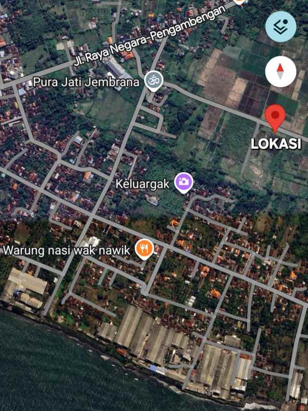 dijual tanah pengambengan