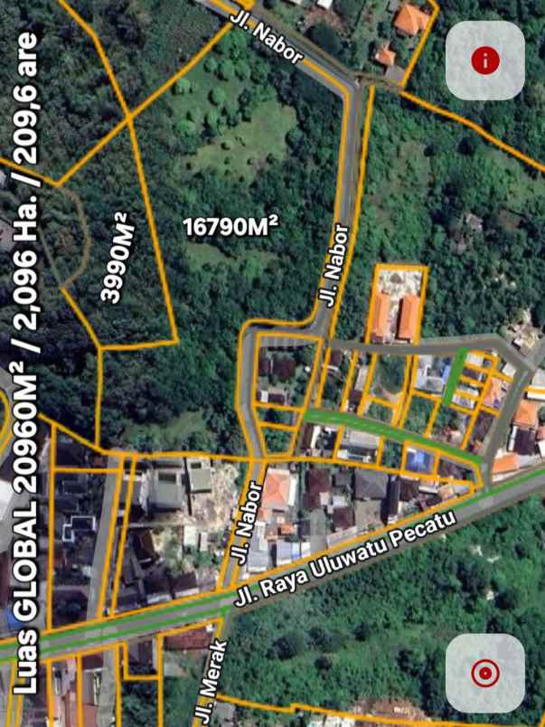 dijual tanah raya uluwatu